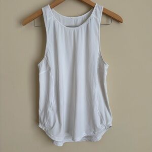Lululemon White Sculpt Tank